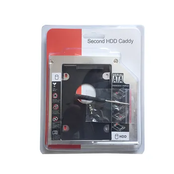 Harddisk HARDDISK SSD SATA Caddie 2nd til HP Pavilion 15-15 G-R 250 255 256 G3(Gave Optiske drev bezel )