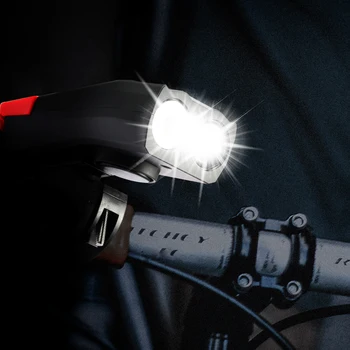 20000LM USB-Genopladelige Smart Cykel Lys Induktion 4000mAh Cykel Foran Lys Med Horn LED Cykel Lampe Ridning Lys Baglygte