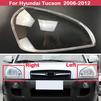 Ny Forlygte Shell Bil Forlygte Dække Forlygte Shell Gennemsigtig Linse Lampeskærm Forlygte Glas For Hyundai Tucson 2006-2012