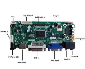 M. NT68676 HDMI LED LCD-DVI VGA LVDS Controller driver yrelsen for LP156WH2(TL)(A1)/(TL)(AA) 1366X768 kabel-panel skærm