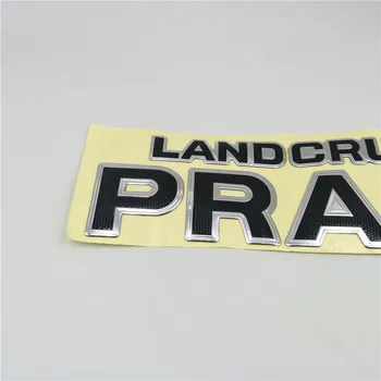 For Toyota Land Cruiser Prado Hale Emblem Bil 3D-Badge Mærkat Bag Kuffert Brev Logo Decal