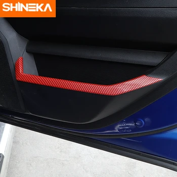 SHINEKA Interiør Lister ABS Bil Foran bagpanelet opbevaringsboks Dekoration Strip Klistermærker til Dodge RAM 1500 2010-2017 Styling