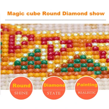 DPF 5D DIY Diamant Maleri Fuld Square/Runde Bor 