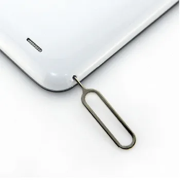 10000pcs/masse Metal Sim Eject-Pins SIM-Kort Skub ud Af Nål Pin-kode til IPhone 7 6 5 5S til Mobiltelefoner