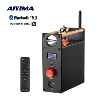 AIYIMA 6N3 Rør-Forstærker, Bluetooth Pre-Forstærker Galde Buffer Preamp USB-DAC Hovedtelefon Forstærker Coaxial Optical Audio-Afkodning
