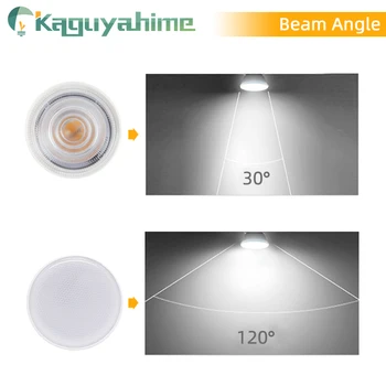 Kaguyahime GU10 MR16 LED Pære E27 E14 7W LED-Lampe 6W 5W 3W AC 220V Lampada Aluminium Energibesparende LED-Spotlight Belysning i Hjemmet