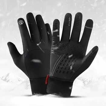 Winter Goves Mens Gloves Ladies Winter Bike Accessories Running Gloves Thermo Men Women Bicycle Gloves Motorcycle Gloves