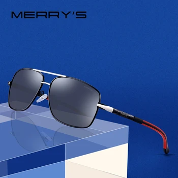 MERRYS DESIGN Mænd Classic HD Polariserede Solbriller Til Kørsel Luftfart Aluminium Herre solbriller UV400 Beskyttelse S8714