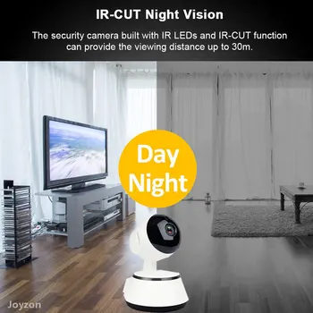 Nyeste 1080P HD IP-Kamera WiFi Wireless Auto Tracking Night Vision Hjem Sikkerhed Overvågning CCTV Netværk Baby Monitor Mini-Cam