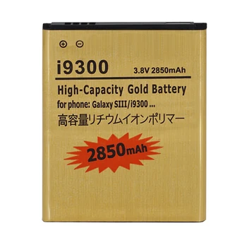 OHD Oprindelige Høj Kapacitet Batteri EB-L1G6LLU, EB-L1G6LLU Til Samsung Galaxy S3 S 3 i9300 i9300i i9082 i9060 R530 2850mAh