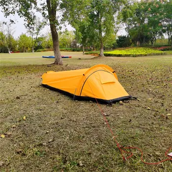 Ultralet Bivvy Telt Enkelt Person Backpacking Bivy Telt Vandtæt Bivvy Sæk til Udendørs Camping Overlevelse Rejse