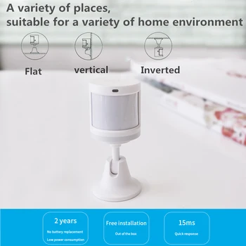 Aqara Motion Sensor Menneskelige Krop Sensor Bevægelse ZigBee Trådløs Forbindelse Til Alarm-System Arbejde med Apple-Homekit/Xiaomi mijia