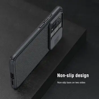 For Xiaomi Mi-10T 11 Pro 5G Note 10 Lite POCO X3 NFC M3 Redmi Bemærk 9T 9 9s Antal K30 Tilfælde Nillkin Skub Kamera Linse Beskytte Dække