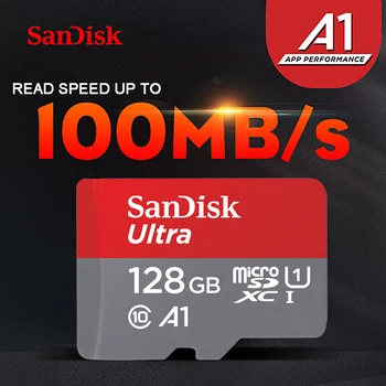 SanDisk Ultra 64GB Hukommelseskort 128GB 256GB 400GB microSDXC 16GB 32GB microSDHC-TF Kort Class10 A1 UHS-I micro SD-kort