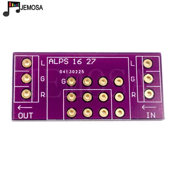 10STK Dobbelte Sider FR4 PCB Board Adapter Kredsløb For ALPERNE RK16 RK27 Volumen Potentiometre Hifi Audio-Forstærker DIY