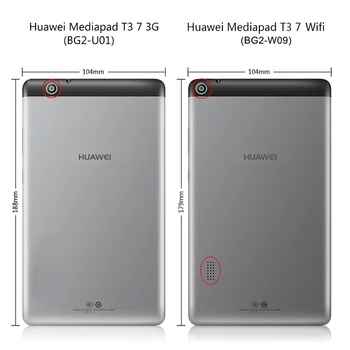 Hærdet Glas til Huawei MediaPad T3 7.0 3G BG2-U01 Tablet Glas-Folie skærmbeskytter til Huawei MediaPad T3 7 WiFi BG2-W09