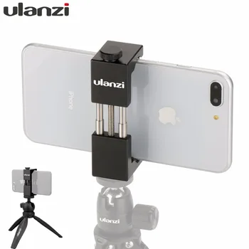Ulanzi Metal Smartphone Stativ Mount Holder til iPhone Samsumg,U-30 Ballhead Stativ Hoved Mount til DSLR Digitale Kamera-LED-Lys