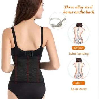 Talje træner Modellering Rem body shaper Slankende Bælte Bælte sexede Korsetter Shapewear shaper mave corset Slankende Undertøj