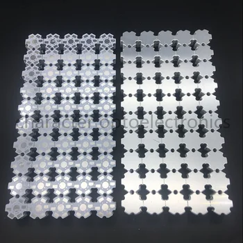 200pcs 1W 3W 5W køleplade LED Aluminium bundplade PCB Board Substrat 20mm Stjerne DIY Kit Køling Heatsink 20 mm til 1 3 5 W Watt