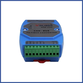 ADM-3320-SC1 CANBUS Fiber Converter KAN Bus Optiske Transceiver SC Port Enkelt Fiber