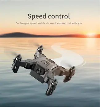 4K Mini Folde Drone WIFI Fjernbetjening Fly luftfotografering Fast Højde Fire Akse Fly, Helikopter Quadcopter Dron