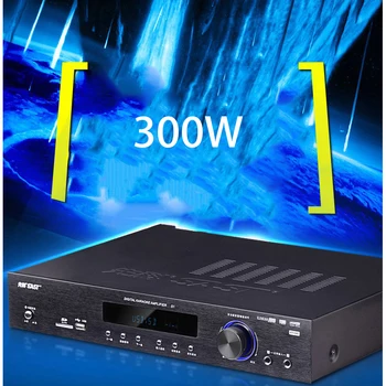 Fiber Coax-Professionel hjemmebiograf Feber HIFI High Power Audio-Forstærker 220V 550W 5.1 Su-122 AV Bluetooth-Forstærker
