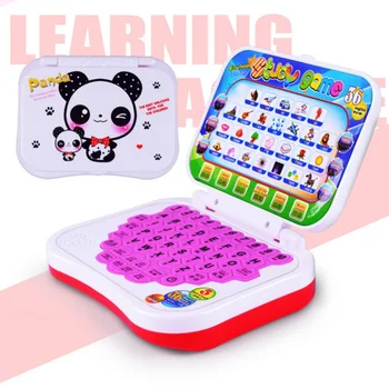 Baby Kid Toy Computer, Laptop, Tablet Børn Pædagogisk Læring Maskine, Legetøj, Elektroniske Børn Studere Spillet Tilfældig Farve 1pc