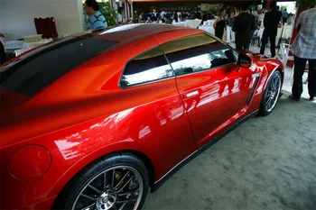 Ultra Glossy Rød Metallic Bil Wrap Film Wrapping Folie Bil Mærkat Mærkat For Motor Computer Møbler Auto Grafisk