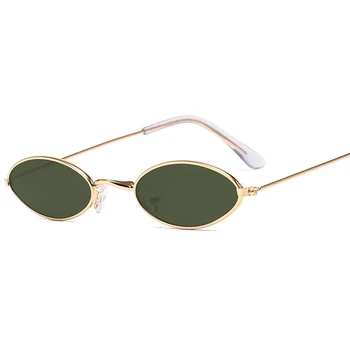 LeonLion Lille Retro Solbriller Kvinder Oval Vintage Briller til Kvinder/Mænd Luksus Solbriller Kvinder Spejl Oculos De Sol Feminino
