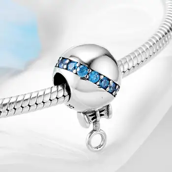 2021 Nye 925 Sterling Sølv Heldige Gris År Perler Tilbehør til Kvinder, der Passer til Kvinder Oprindelige Charme Armbånd Fine Smykker at Gøre