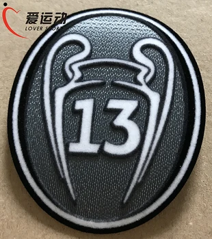 2018-2019 Madrid UCL patch af Ære 13 champions Trophy 13 fodbold patch