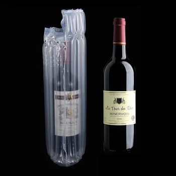 10STK Anti-tryk luftboble Kolonne Wrap Taske rødvin mælkepulver Harddisk Forsendelse stødsikkert Pakke Plast Inflation Tasker
