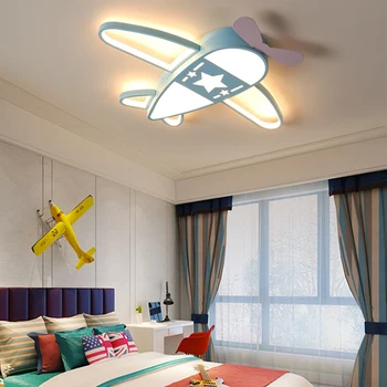 Fly kids nordiske børne værelse, soveværelse indretning led-lampe lyser, for dæmpbar loftslampe hjem dekoration lamparas