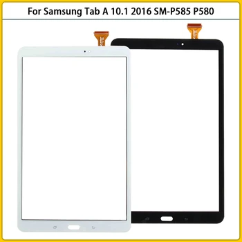 Nye P580 Touchscreen Til Samsung Tab 10.1 2016 SM-P580 SM-P585 P580 Touch Screen Panel Digitizer Sensor Front Glas