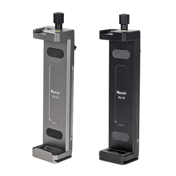 XILETU Universal Aluminium Legering Tablet Telefon Stand Holder Klip Stativ Aluminium Justerbar holder til Mobiltelefoner