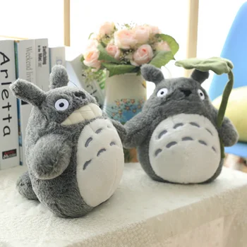25/35/50cm Dejlige Totoro Plys Dyr, Legetøj Udstoppet Dukke Puder Kawaii Min Nabo Totoro Filmens Karakter Tegnefilm Blød Kid Legetøj