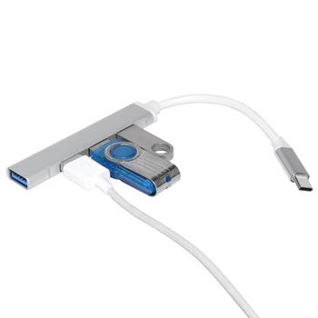 USB-C-HUB USB 3.0 HUB Type C USB-Splitter Thunderbolt 3 USB-C Dock Adapter Til Macbook Pro 13 15 Air Mi Pro HUAWEI Matebook