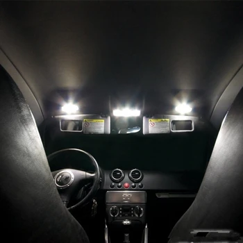 Shinman 8stk canbus Auto LED Pærer Bil Interiør Lys Kit Lamper Til Audi TT MK1 1998-2007 tilbehør til bilen Fejl Fri