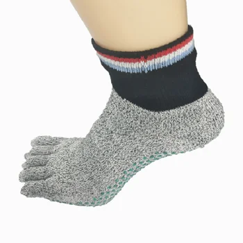 5 Tå snitbeskyttende Sokker Komfortable Anti-Slip Yoga-Sokker Vandring Kører, Klatring barfodet Sokker Udendørs Sportstøj Tilbehør