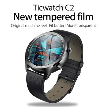 10 Stk 9H Premium Hærdet Glas Til Ticwatch C2 E2 S2 Smartwatch Screen Protector Film Tilbehør til Tic se C2 E2 S2
