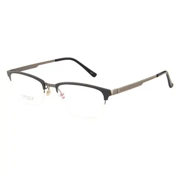 Gmei Optisk LF2001 Metal Semi-Uindfattede Stel Briller til Kvinder og Mænd Eyewear Briller
