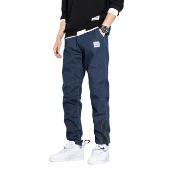 CHAIFENKO Plus Size Jeans Mænd Nye Mode Harajuku Joggere Bukser Bukser Mænd Hip Hop Streetwear Casual Brand Cargo Jeans M-8XL