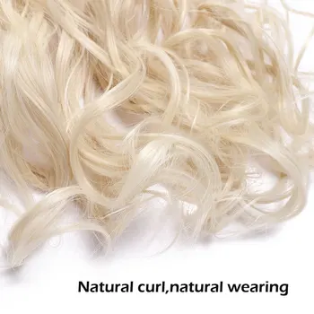 S-noilite lange bølgede Længe 5 Klip i Ét Stykke Hår Extensions er Syntetisk clip extension hår naturlige hår paryk til kvinder
