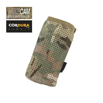 TMC Cordura 15x6.5x4 Taktiske MOLLE Mesh Flaske Pose Multicam Coyote Brown(SKU051068)