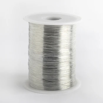 1kg 0.2/0.3/0.4/0.5/0.6 mm Engros Guld Sølv Belagt Døde Blød kobbertråd DIY Perlebesat Indpakning Metal Craft Wire