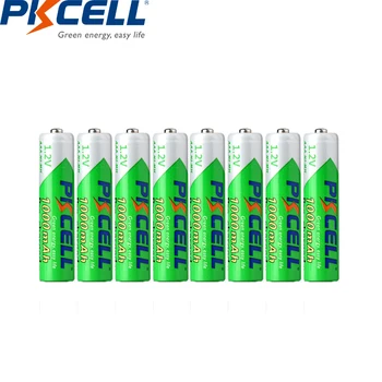 4/8 PKCELL AAA-Batteri NI-MH AAA Genopladelige batterier, lav egen afladning 1000mah 1,2 V Digital Termometer aaa-batteri