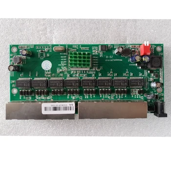 Omvendt strømforsyning 8 Port Gigabit Lykkedes Skifte Bundkort Ethernet Switch med 8 port 10/100/VLAN-1000M