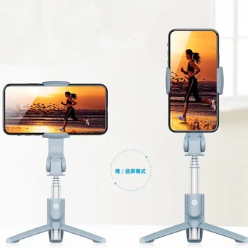 Håndholdte Anti-Ryste Selfie Stick Gimbal Video Stabilizer Eksterne Bluetooth Stativ Selfie Stick Til Samsung S8 S9 S10 S20 Plus