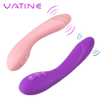 10 Tilstande Dildo Vibrator til Kvinder Klitoris Stimulation Magic Wand AV Vibrator Masturbator Varme Voksen Sex Legetøj Til Kvinder