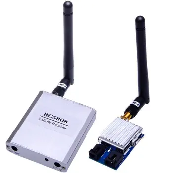 FPV 5,8 GHz 2W Video Sender, Modtager, AV-RX TX 5,8 Ghz 200mW 5,8 G 2 Watt VTX